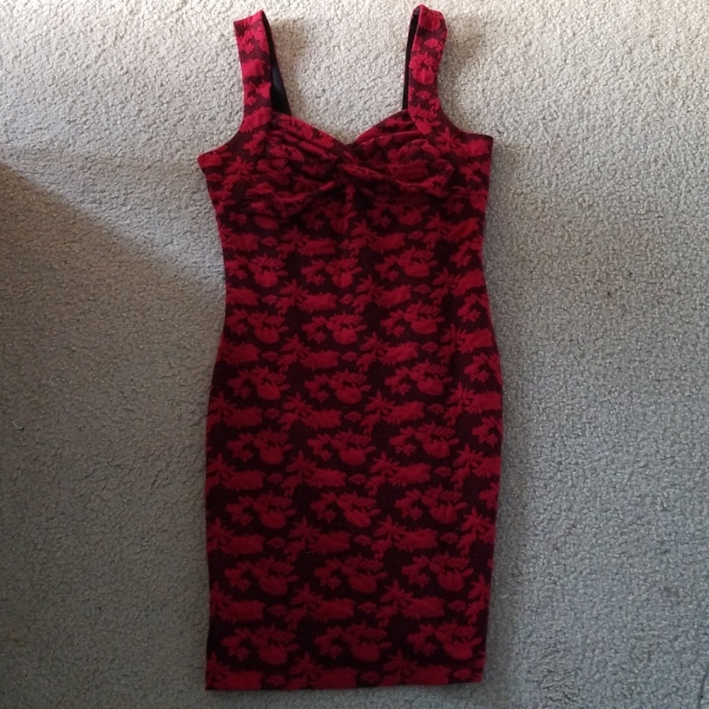 Floral Body-Con Dress